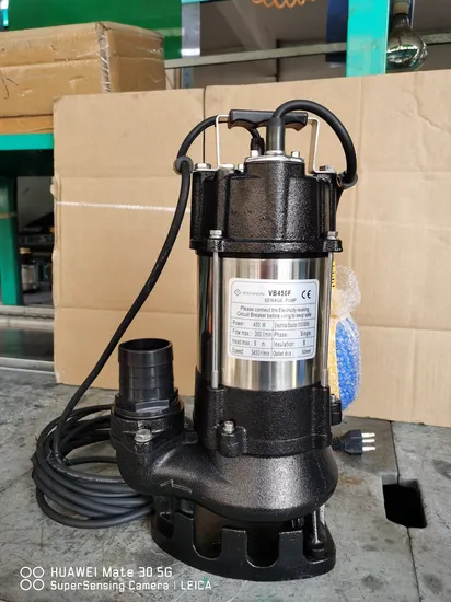 Медная обмотка блока управления, рабочее колесо, погружной насос для осушения сточных вод, шламовый насос для дренажа